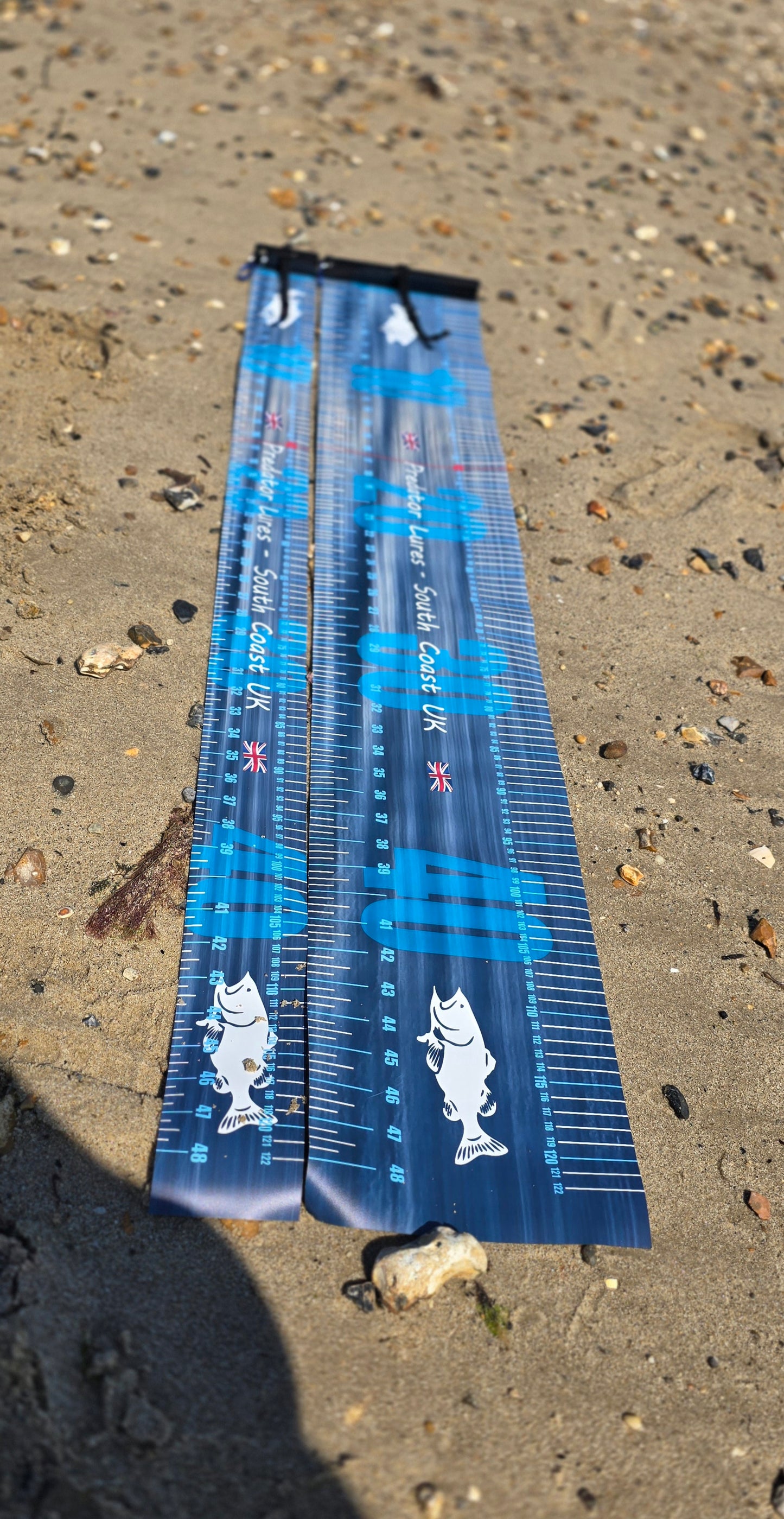 Predator Lures -South Cost UK 🇬🇧Durable PVC Fish measure roll mat
