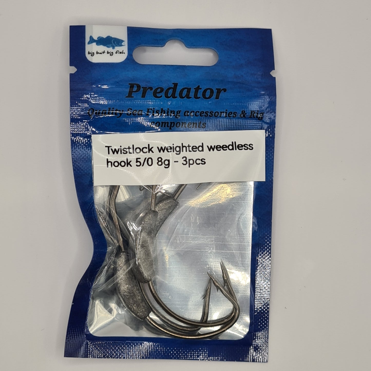 Predator Weighted Weedless Hook