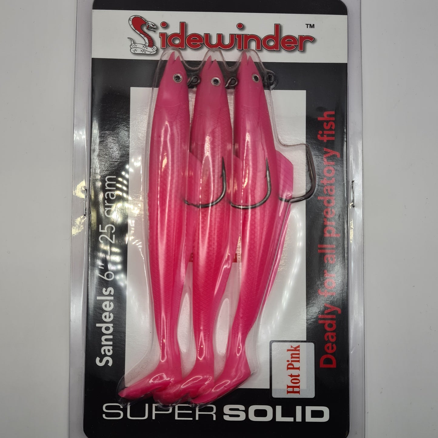 Sidewinder Sandeels 6" 25 gram