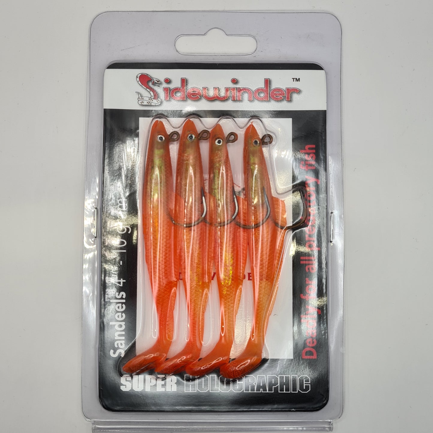 Sidewinder Sandeels 4" 10gram