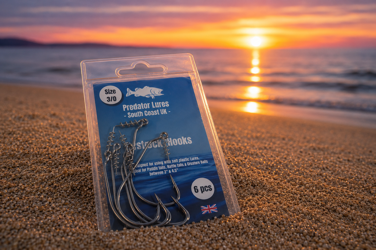 PLUK - Corkscrew Hooks (Unweighted & Belly weighted)