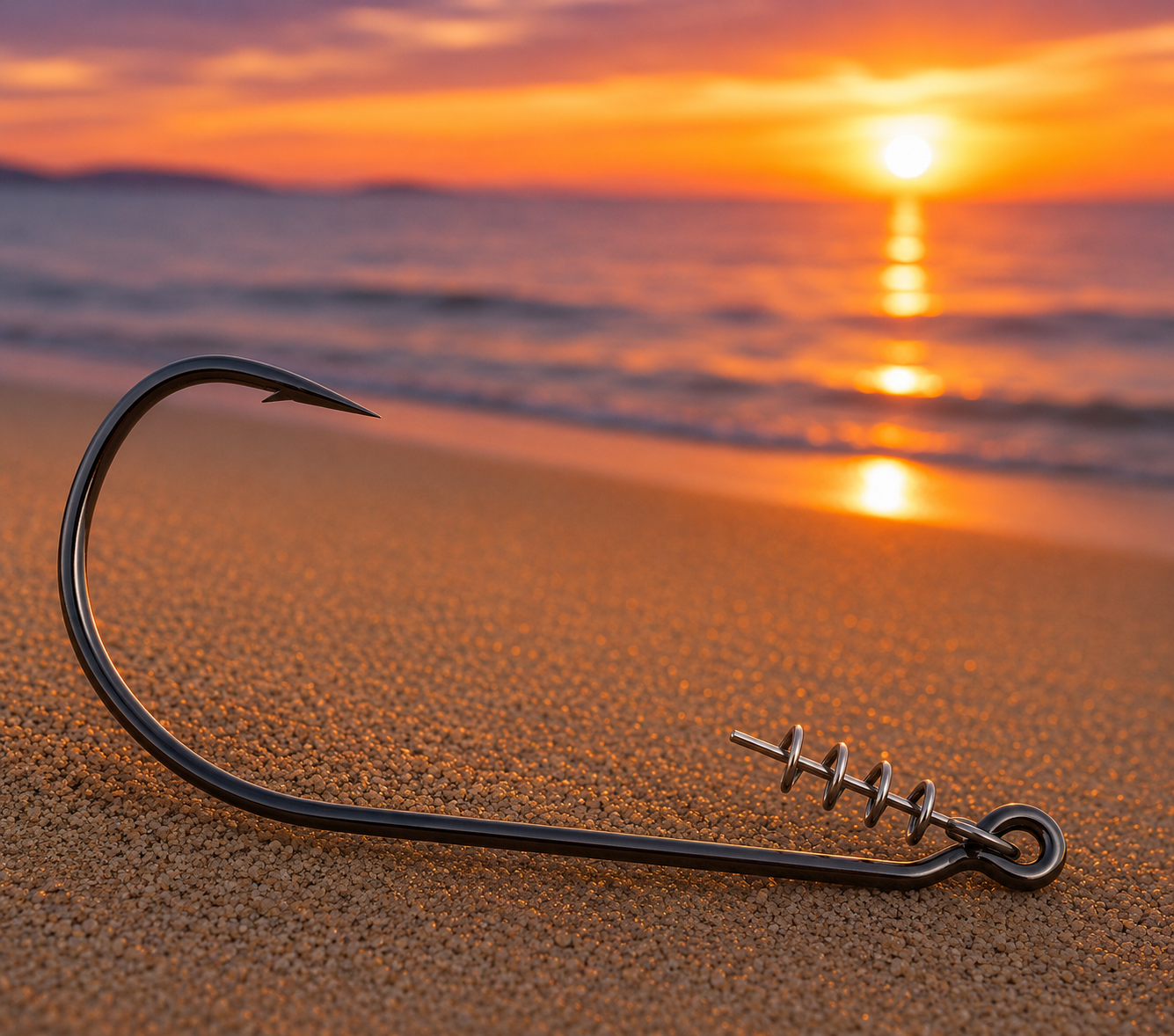 PLUK - Corkscrew Hooks (Unweighted & Belly weighted)